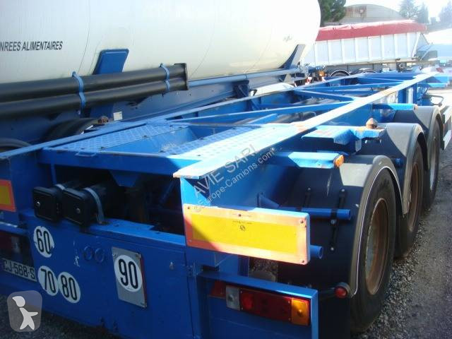 Semitrailer Van Hool 20 pieds adr 38t 3 essieux