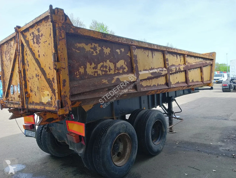 Oplegger Fruehauf 2 Axle Steel Tipper, 8 tyres...