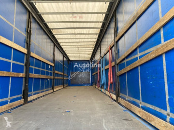 Semitrailer skjutbara ridåer (flexibla skjutbara sidoväggar) Krone