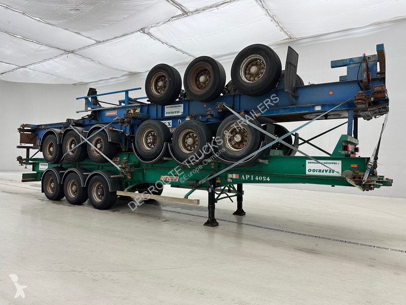 Oplegger Fruehauf 4x Skelet 2 x 20-40 ft