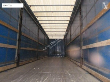 Semitrailer skjutbara ridåer (flexibla skjutbara sidoväggar) Krone
