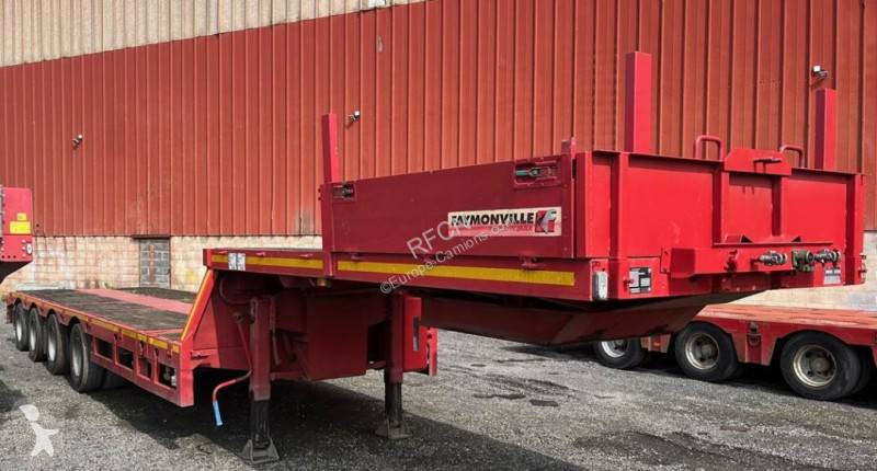 Semiremorca Faymonville 4 essieux extensible