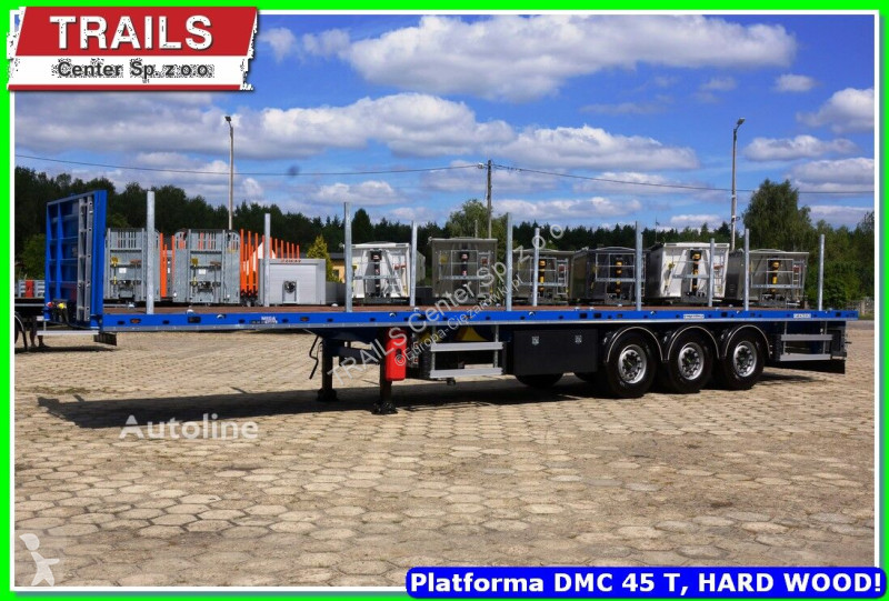 Semiremorca Mega ALT-3WS - Flatbed DMC 45 T /...