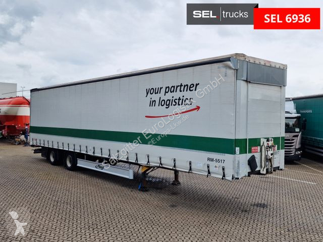 Semitrailer Fliegl SZS01 / Hubdach / Jumbo