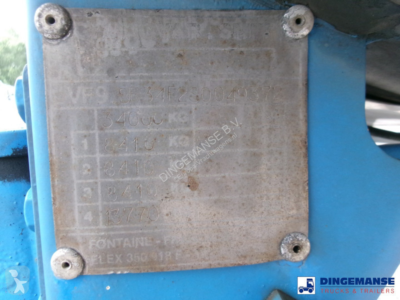 Semiremorca Magyar Chemical tank inox 32.5m3 /...