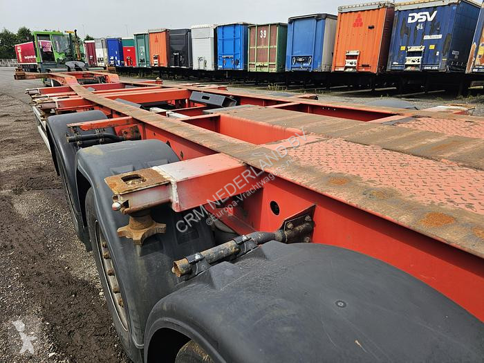 نصف مقطورة Krone sd |container chassis 40 ft |...