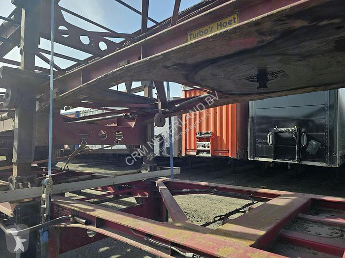 Sættevogn  40/45 ft container chassis bpw drum...