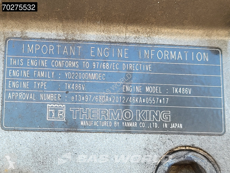 Semirimorchio Krone Thermo King SLXi300...