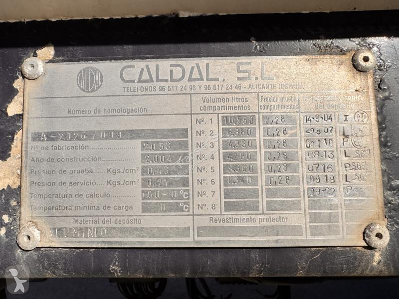 Oplegger Caldal  BCG-38-RD/N