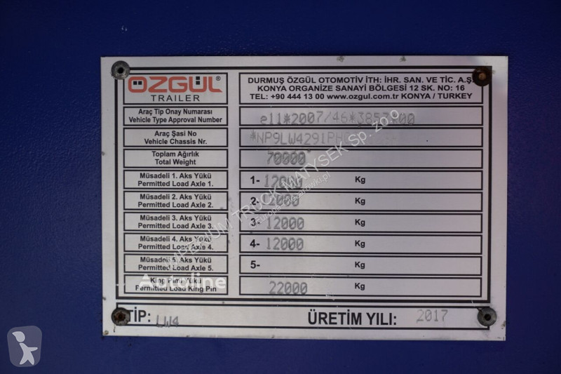 Semiremorca  NACZEPA LAWETA / LW4 /...