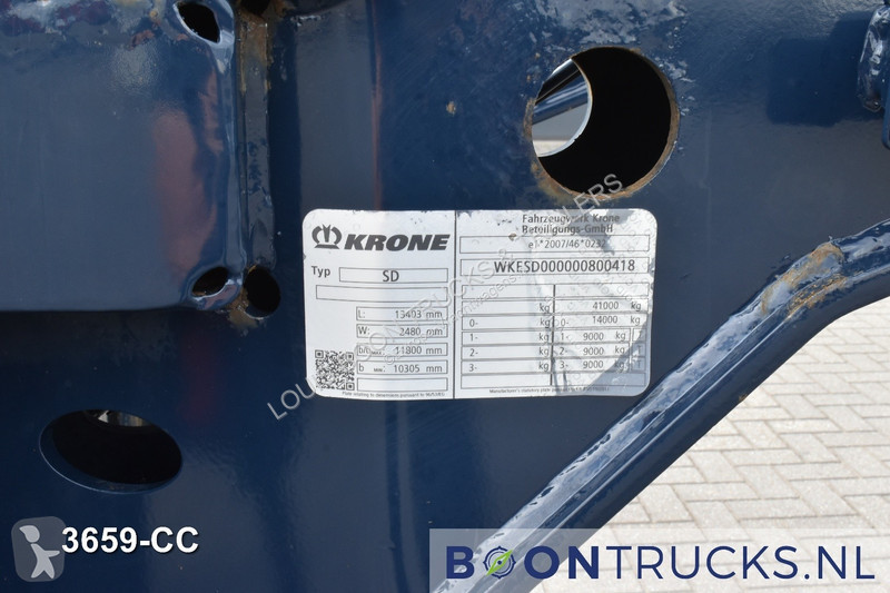 Semitrailer Krone BOX LINER | 2x20-40-45ft HC *...
