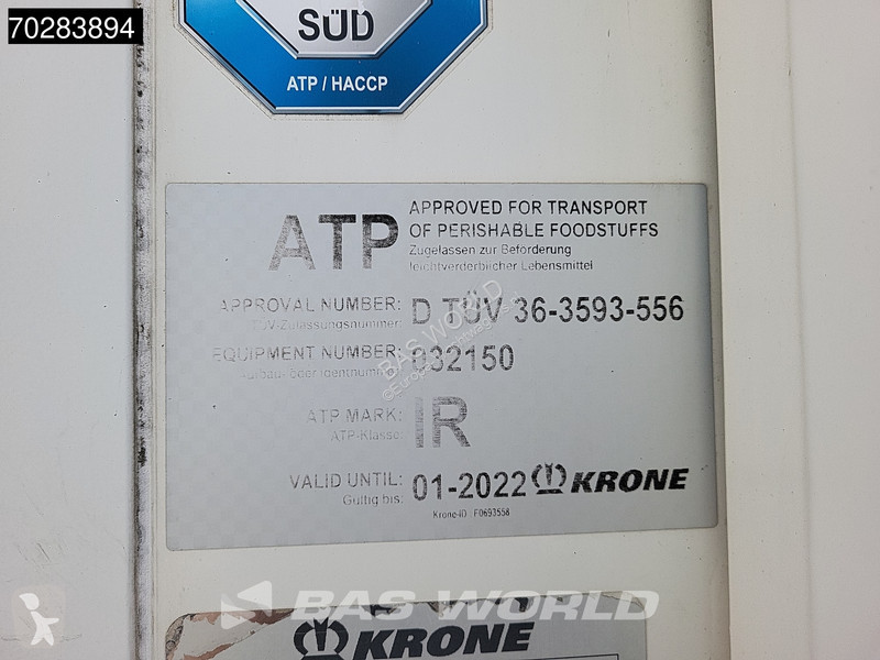 Semiremorca Krone Bi-/MultiTemp Doppelstock