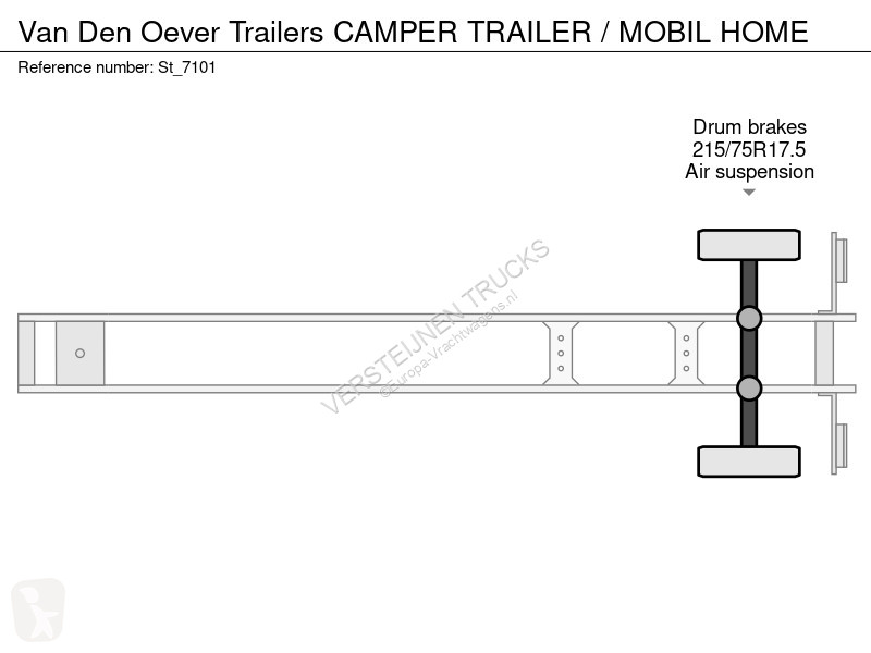 Полуприцеп  CAMPER TRAILER / MOBIL HOME