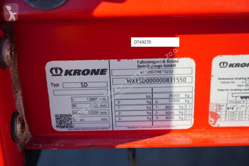 نصف مقطورة Krone