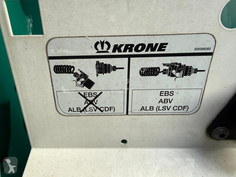 نصف مقطورة Krone   3Achs MEGA Staplerhalter...