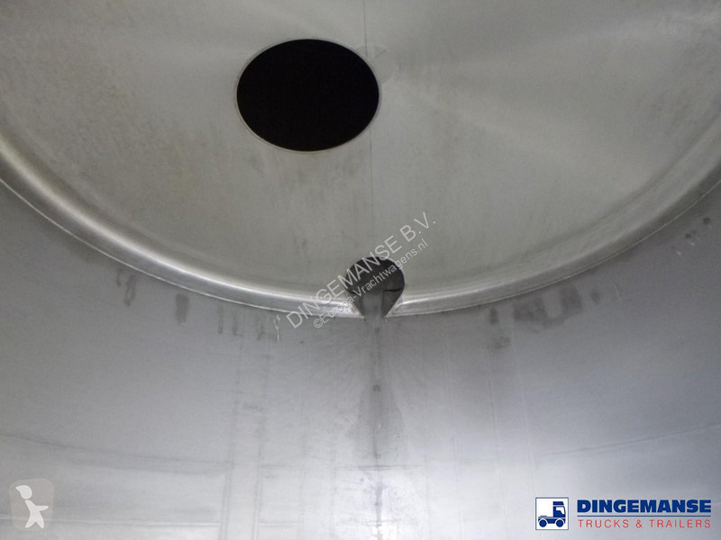 Félpótkocsi  Chemical tank inox 37.5 m3 / 1...