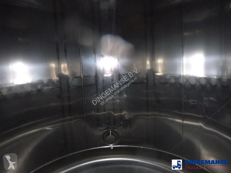 نصف مقطورة Van Hool Food tank inox 62 m3 / 3 comp