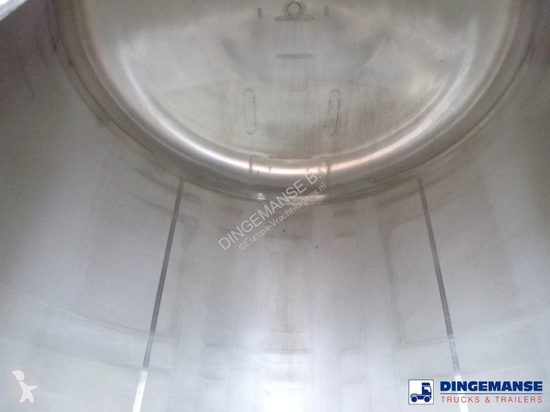 نصف مقطورة Parcisa Chemical tank inox L4BH 37.5...