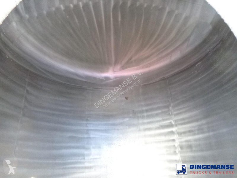 نصف مقطورة LAG Chemical tank inox 37.5 m3 / 1 comp