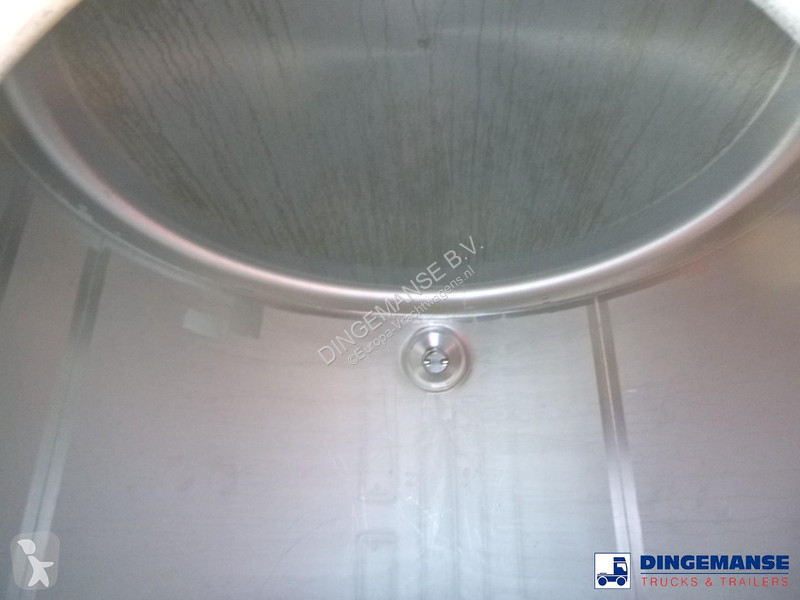 نصف مقطورة LAG Food tank inox 32m3 / 3 comp +...