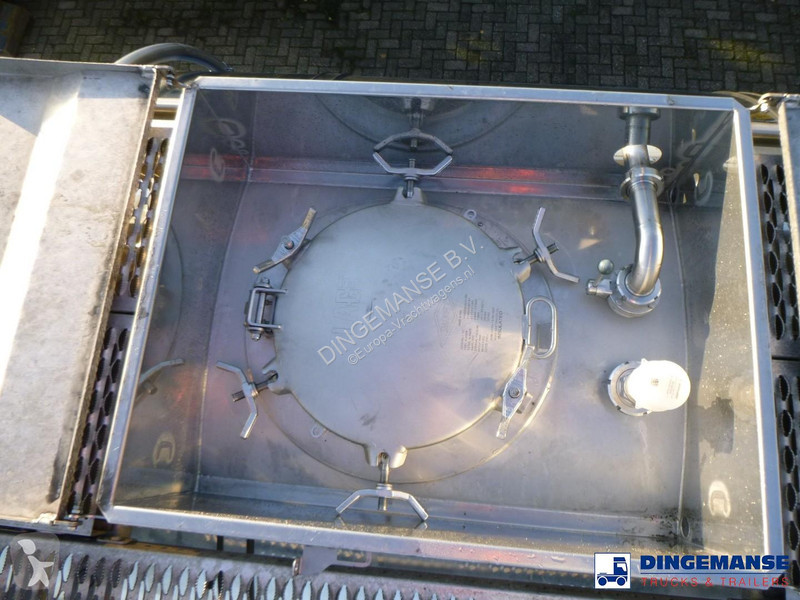 نصف مقطورة LAG Food tank inox 32m3 / 3 comp +...