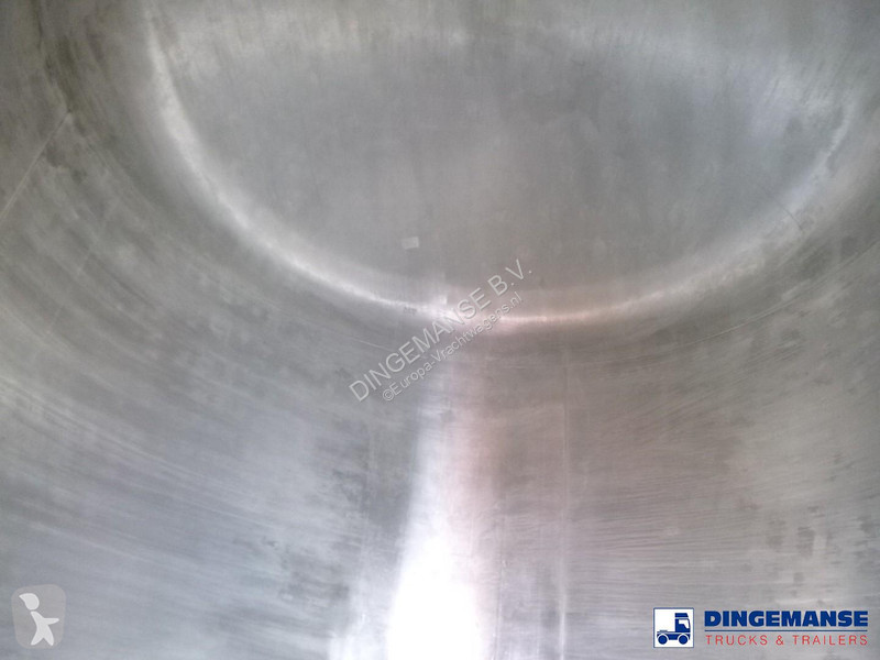 نصف مقطورة Burg Chemical tank inox L4BH 30 m3 /...