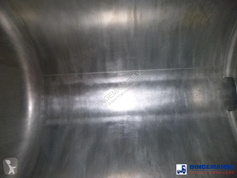 نصف مقطورة Burg Chemical tank inox L4BH 30 m3 /...