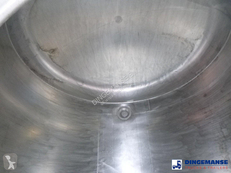 نصف مقطورة Burg Chemical tank inox L4BH 32.5 m3...