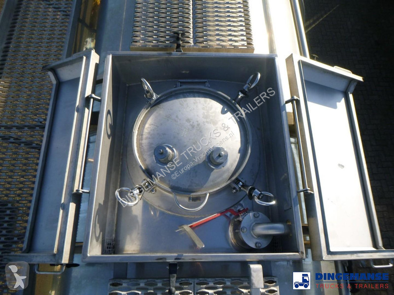 نصف مقطورة Burg Food / chemical tank inox L4BH...