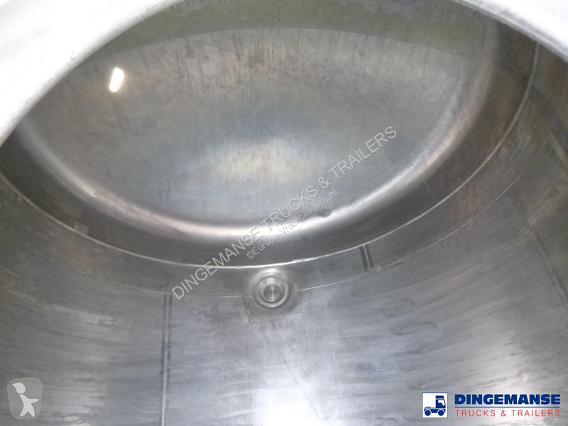 نصف مقطورة Burg Chemical tank inox L4BH 32.5 m3...
