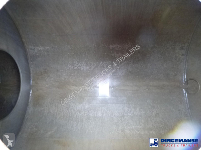 نصف مقطورة Magyar Chemical tank inox L4BH 33 m3...