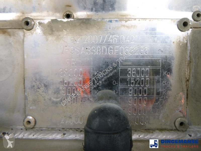 Sættevogn Maisonneuve Food (milk) tank inox 29...