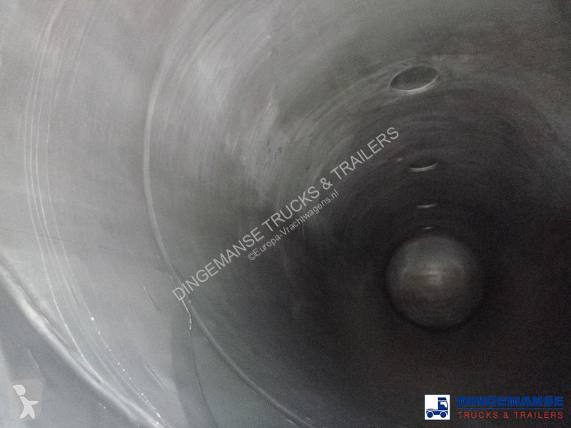 نصف مقطورة Feldbinder Powder tank alu 60 m3...