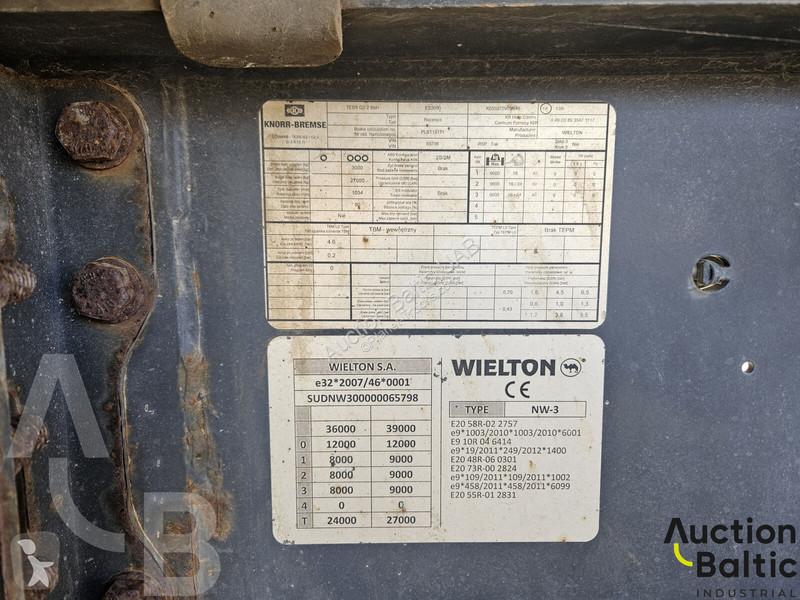 نصف مقطورة Wielton NW-3