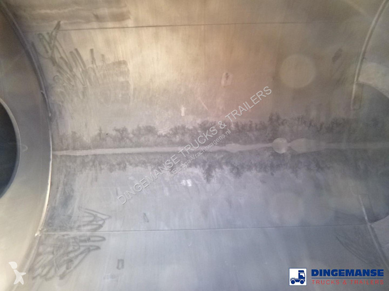 Félpótkocsi Magyar Chemical tank inox L4BH 33.3...
