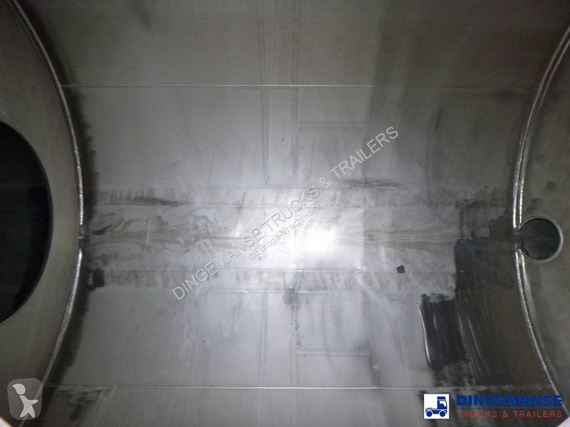 Oplegger Magyar Chemical tank inox L4BH 32.5 m3...