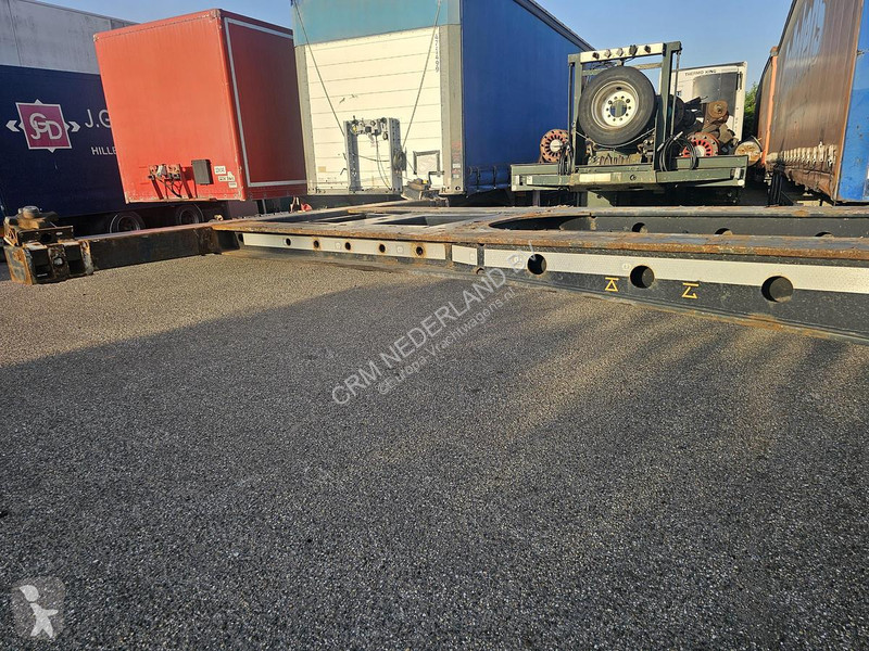 نصف مقطورة Krone / REAR SLIDER / DUTCH CHASSIS...