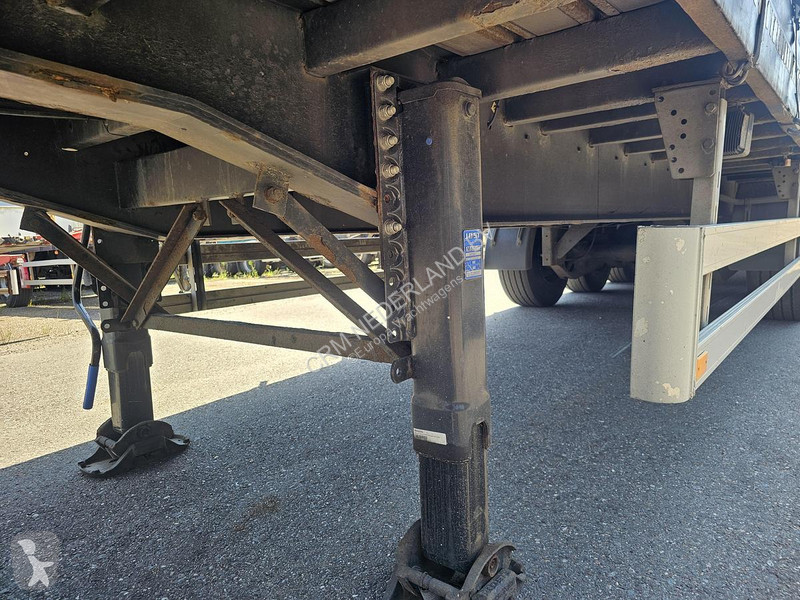 نصف مقطورة Pacton T3 001 /3 axle curtainsider...