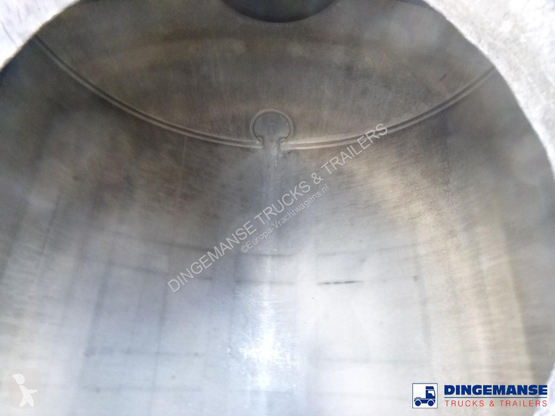 نصف مقطورة Magyar Chemical tank inox L4BH 32.5...