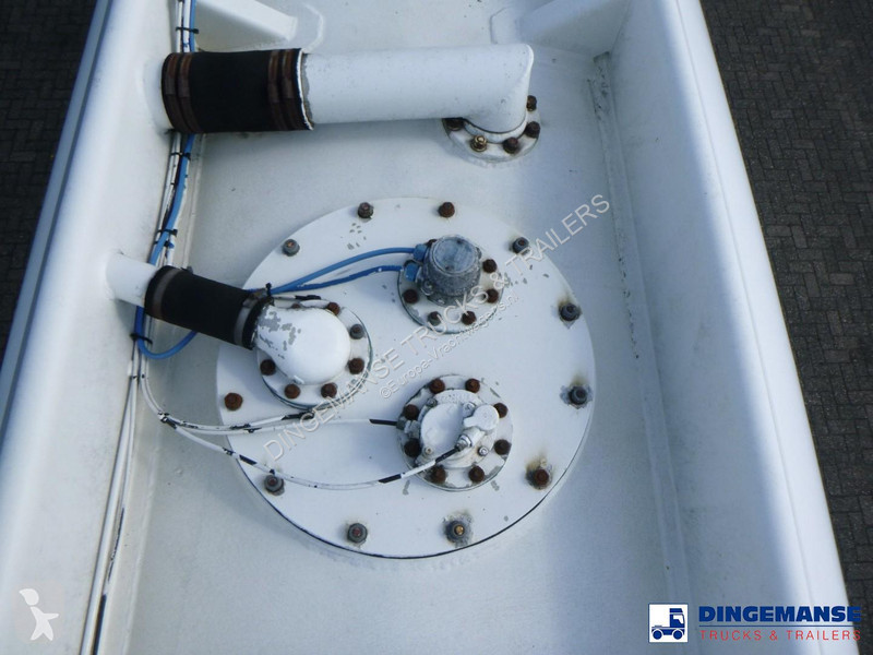 نصف مقطورة  Fuel tank alu 35.3 m3 / 5 comp