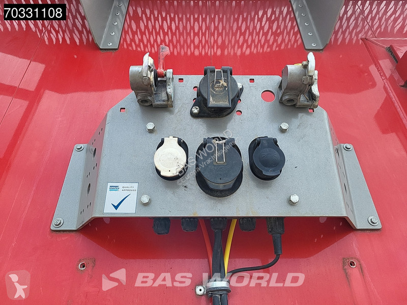 نصف مقطورة Knapen K600 Side Doors 10MM Lift Axle