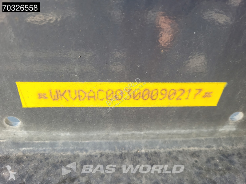 نصف مقطورة Kässbohrer CS APK 10/26 Lift Axle Stack