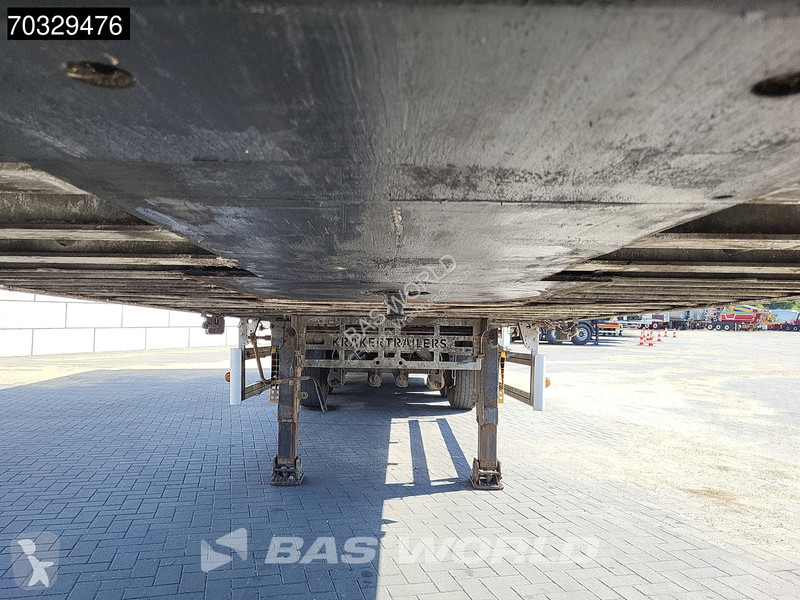 Sættevogn Kraker trailers CF-Z 3 axles Lift...