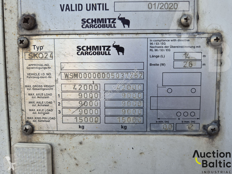 Semiremorca Schmitz Cargobull 24