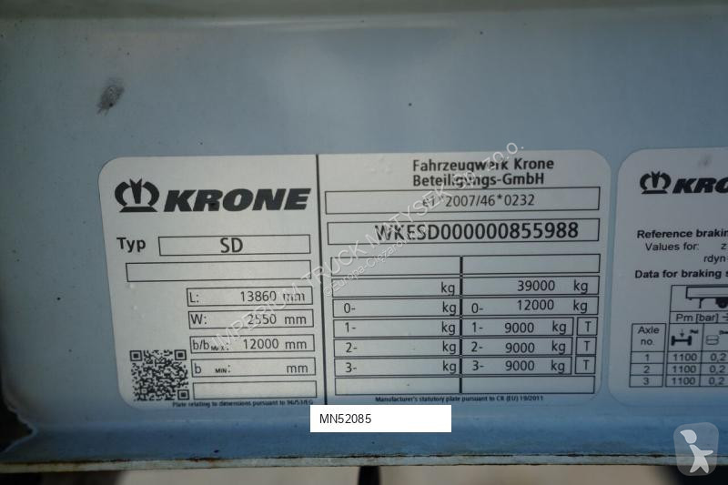 Напівпричіп Krone