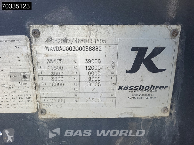 Návěs Kässbohrer CS