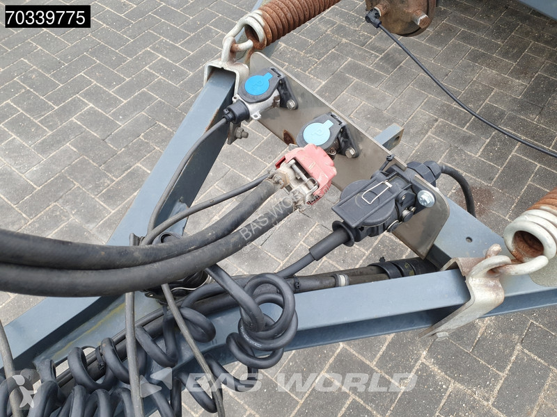 Félpótkocsi  BMA 27/12 Open Lift+Steering Axle SAF
