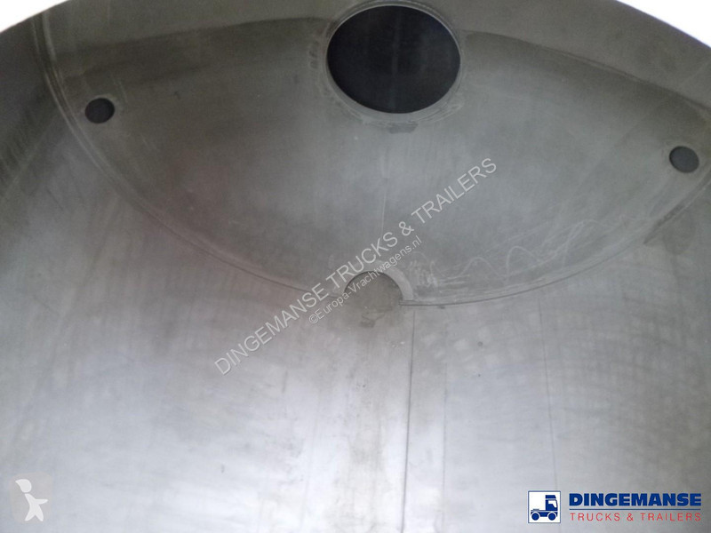 Oplegger Maisonneuve Chemical tank inox 34.6 m3...