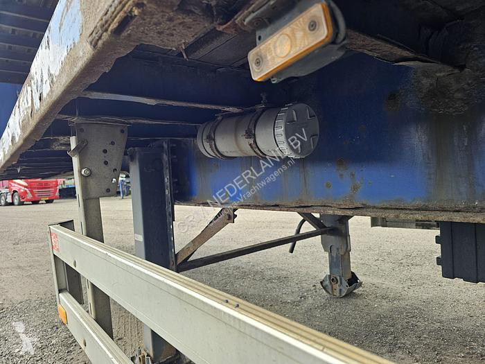 Semitrailer Pacton 3 AXLE FLATBED TRAILER BPW DRUM