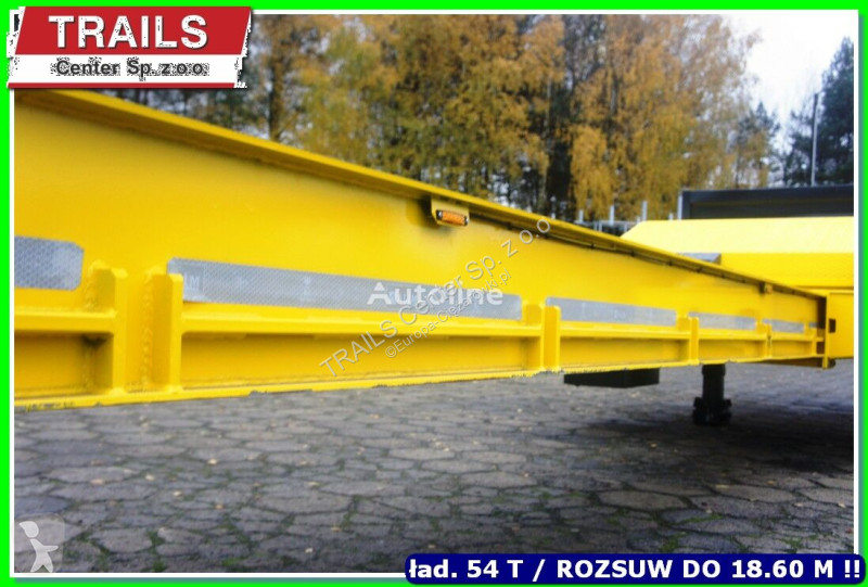 Semirimorchio Mega 4 axle low floor 18.600 m....